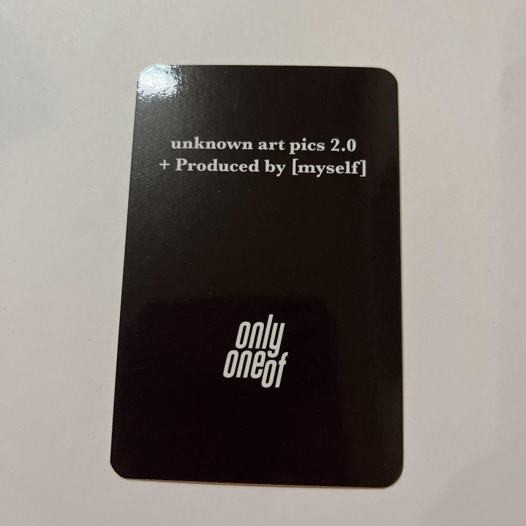 OnlyOneOf Junji Photo Card unknown art pics 2.0 + Produced by