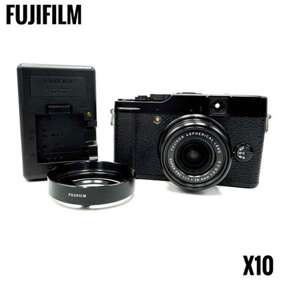 Fujifilm X Series X10 12.0MP Digital Camera - Black for sale