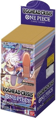 ONE PIECE Card Egghead Crisis EB-04 EB04 Booster Box Japanese Tape