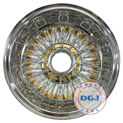 DGJ 13x7 Rev 72 Diamond Spks Gold NnHR + Engraved Knockoffs