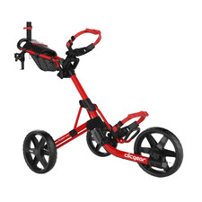 Clicgear 3.5+ 3-Wheel Foldable Golf Trolley - Orange for sale