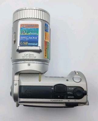 Sony Cyber-shot DSC-F505V 3.3MP Digital Camera - Silver for sale