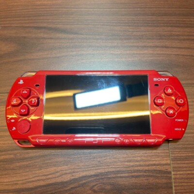 Sony PSP 2000 1 Seg Pack Deep Red Handheld System for sale online