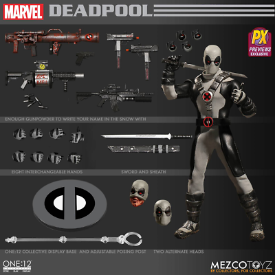 The One:12 Collective Marvel X-Force Deadpool PX Figure by Mezco