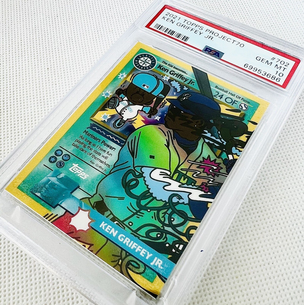 topps2021 Project70 イチロー PSA10 マリナーズ topps2021 Project70