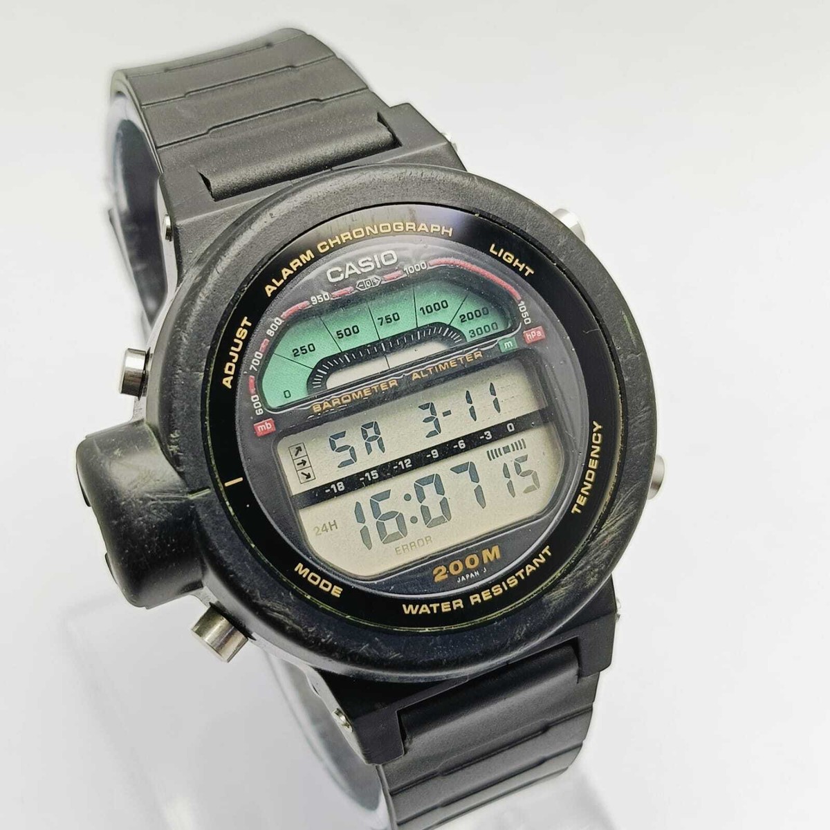 CASIO G Shock DW-6500 Module 1160 Alarm Chronograph Vintage Watch