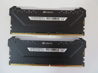 CORSAIR Vengeance RGB Pro 32GB (2 x 16GB) 288-Pin PC RAM DDR4 3200