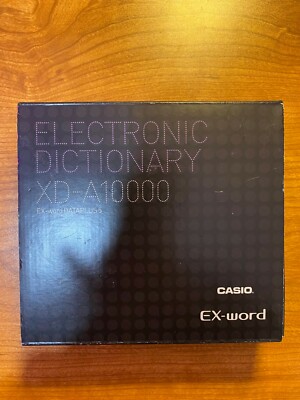 Casio Ex-word Dataplus 5 Electronic Dictionary XD-A10000 (Japanese