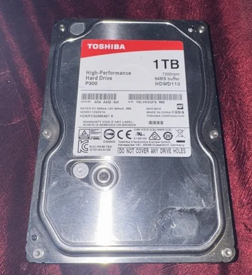 Toshiba 1 TB Internal Hard Disk Drives for sale | eBay