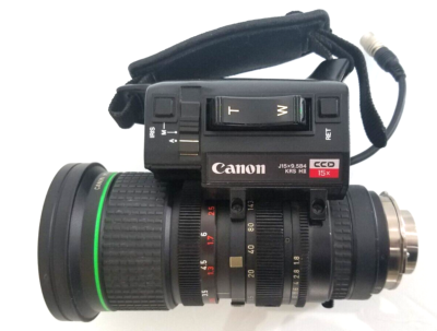 Canon J15X9.5B4 KRS HII CCD 15X ENG Broadcast Cinema Lens 9.5