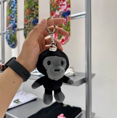 Ape BAPE BABY MILO PLUSH DOLL KEYCHAIN Plush Black Keychain | eBay