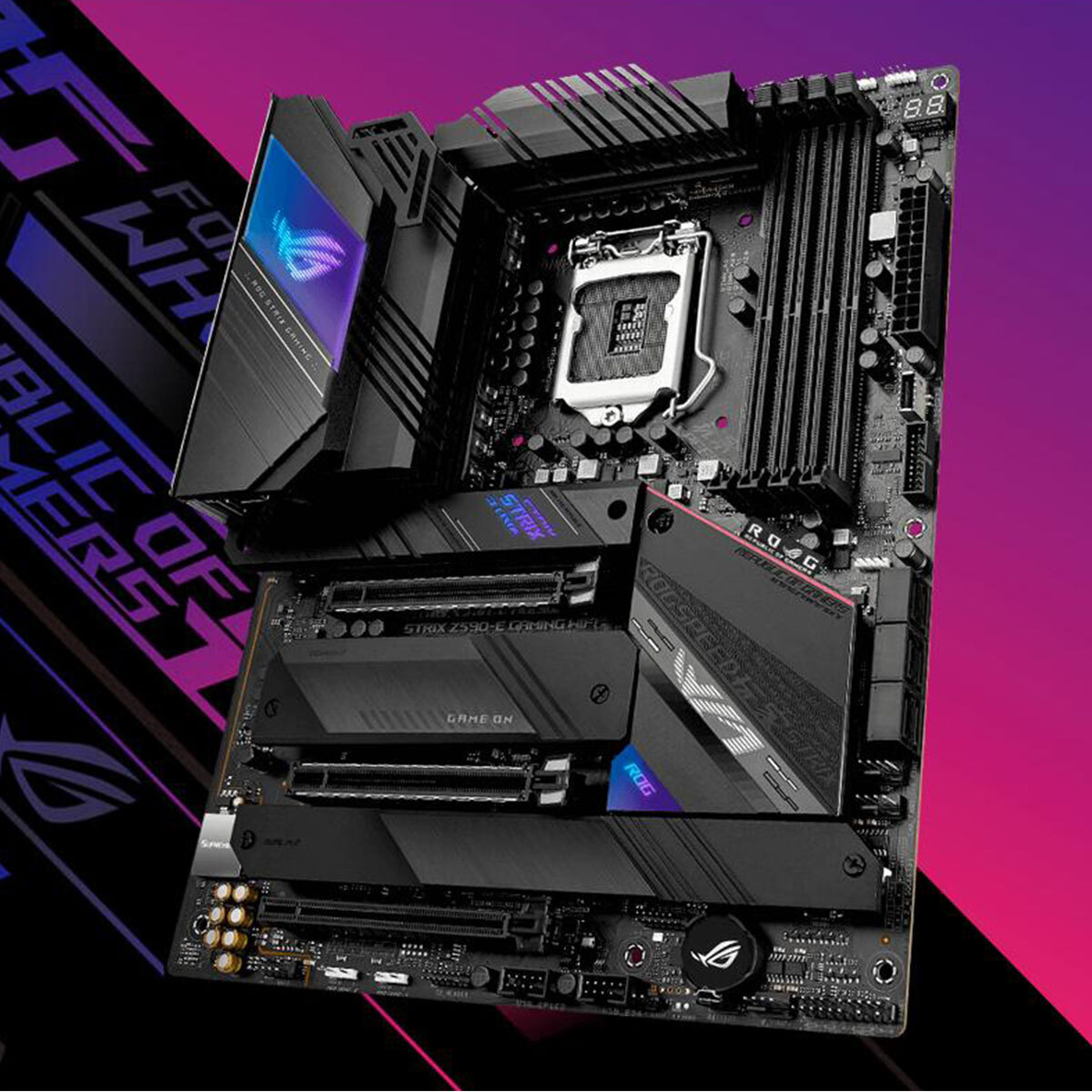 ROG Strix Z590-E Gaming WIFI Motherboard LGA 1200 DDR4 M.2 Type-A