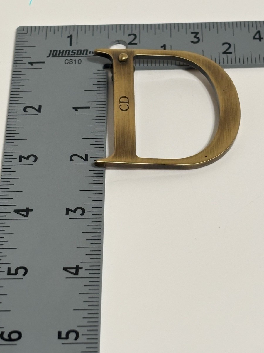 Vtg Christian Dior by John Galliano D Logo Brooch | eBay