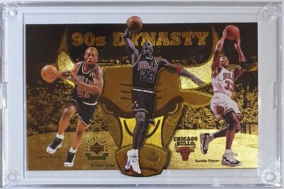 1997 Upper Deck Chicago Bulls 90s Dynasty /15000 Die-Cut - Jordan