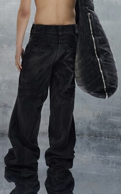 No/Faith Studios HEAVY WAVE DENIM USED BLACK XL BRAND NEW | eBay