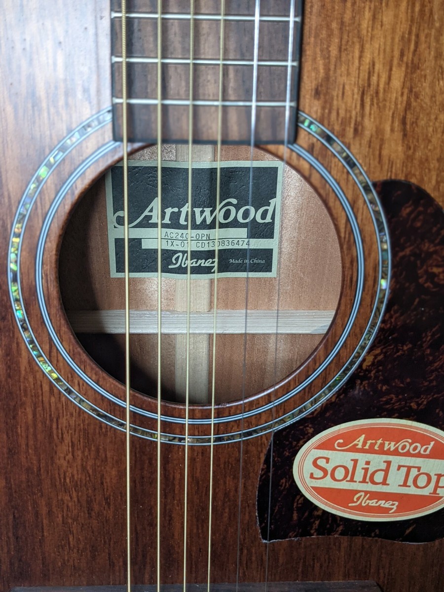 IBANEZ AC240-OPN Acoustic Guitar | eBay