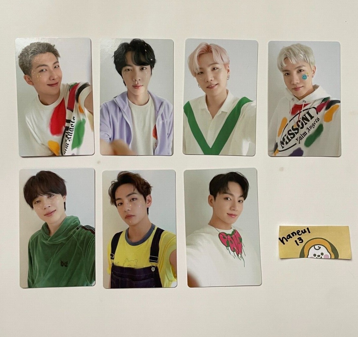 BTS Japan FC Lottery Limited Photocard 8 Types Complete Set