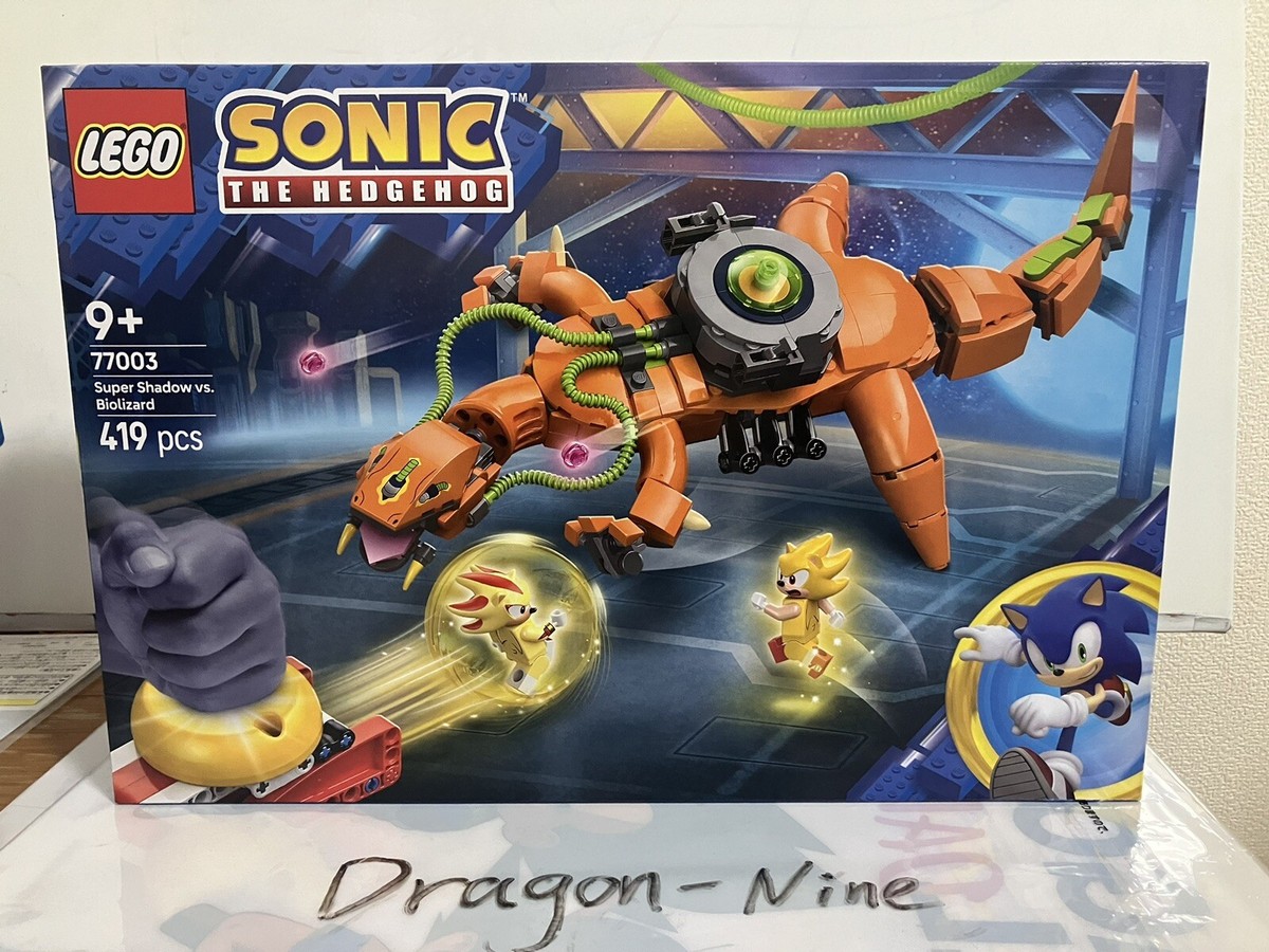 LEGO 77003 Super Shadow vs Biolizard Sonic the Hedgehog/JP NEW JAN