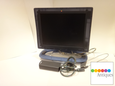 Apple Studio Display 15 M4551 Navy Blue LCD Display Monitor RARE