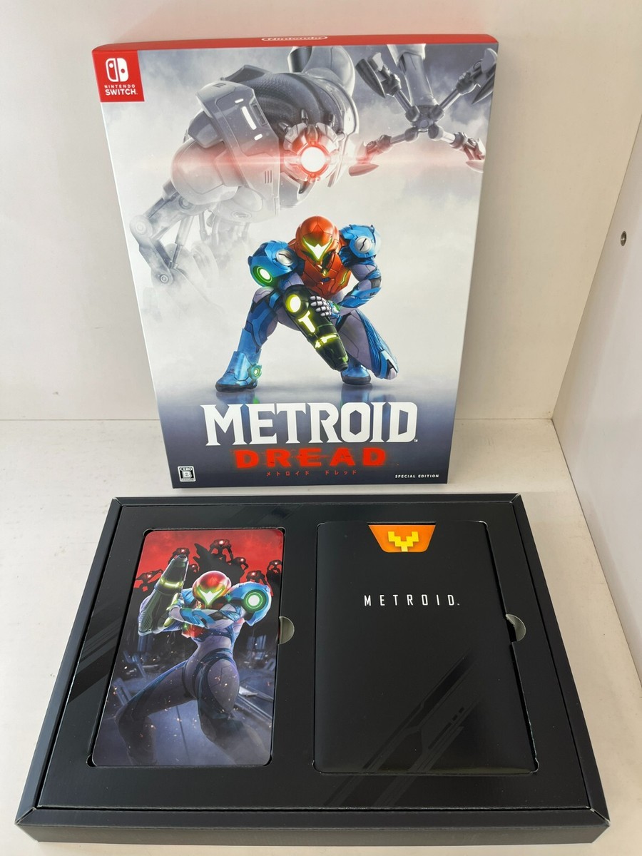 Metroid Dread Special Edition Switch Nintendo HAC-R-AYL8A JPN Art