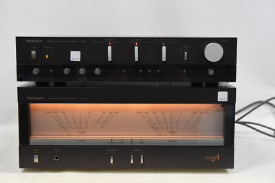 Technics SE-A5 Stereo Power Amplifier & SU-A6 Stereo DC Control