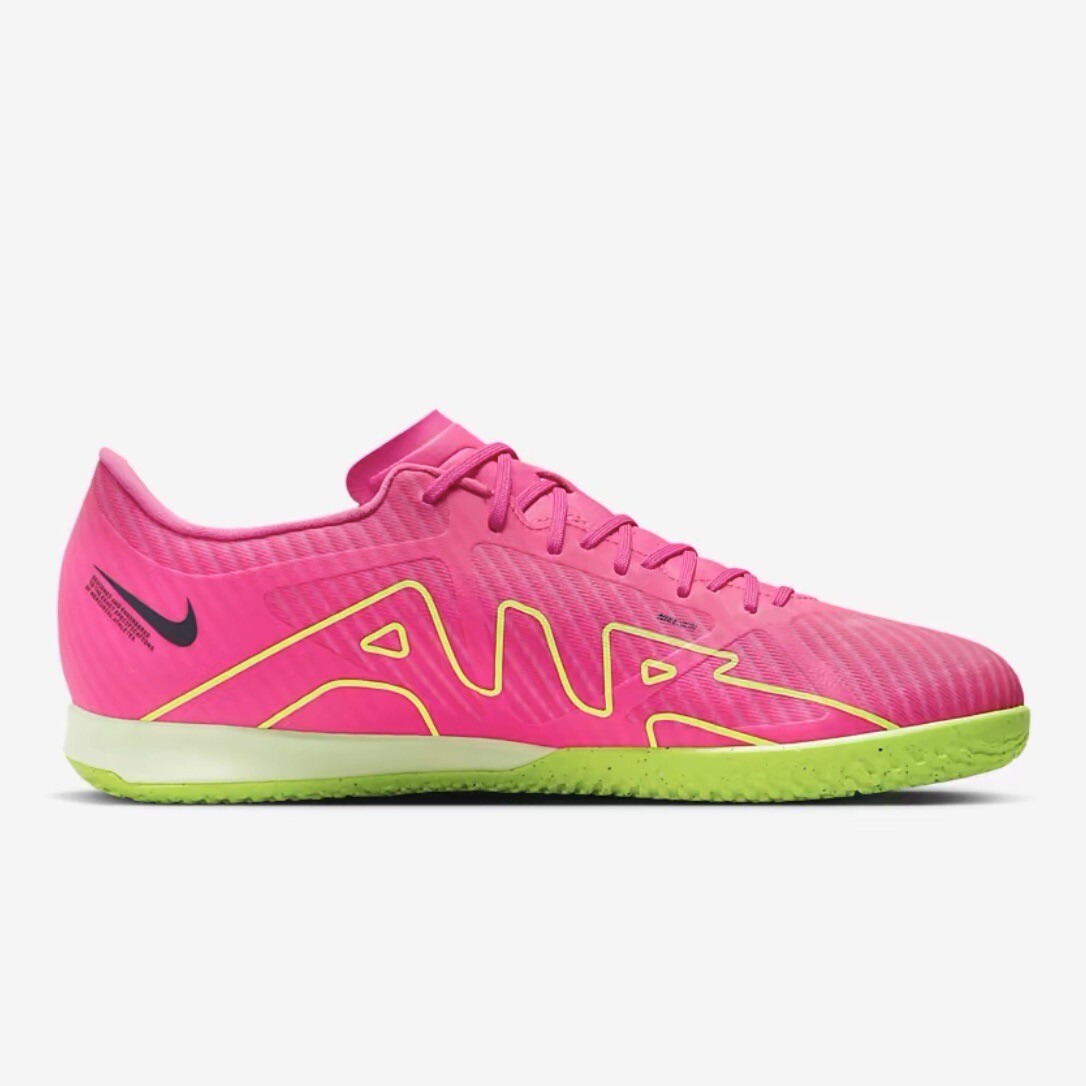 Nike Zoom Vapor 15 Academy IC Pink New Indoor Soccer Shoes Dj5633