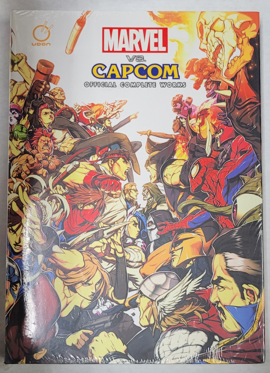 Udon Marvel vs Capcom Official Complete Works Hardcover Artbook