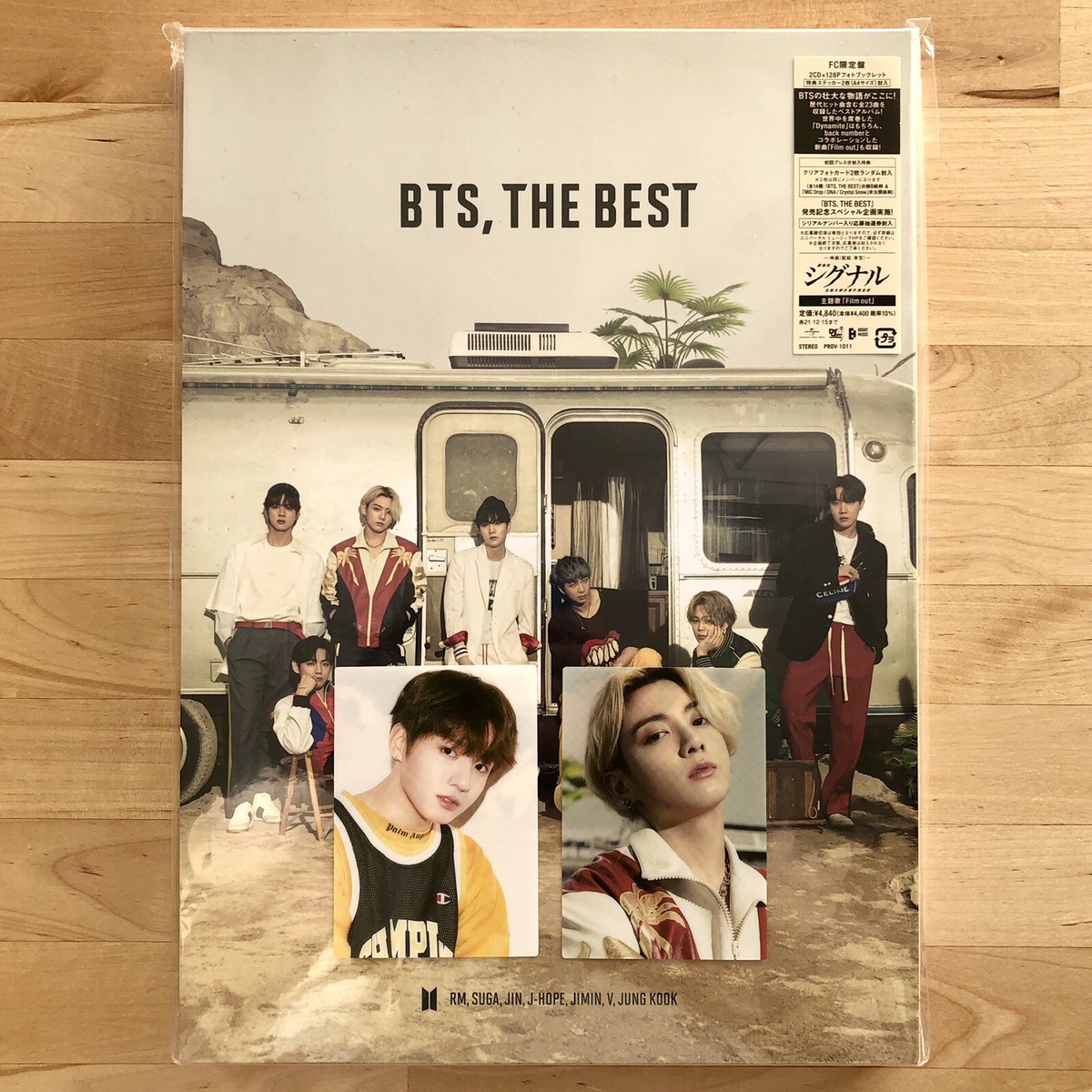 BTS THE BEST Japan Fan Club FC Limited Edition Album with JUNGKOOK