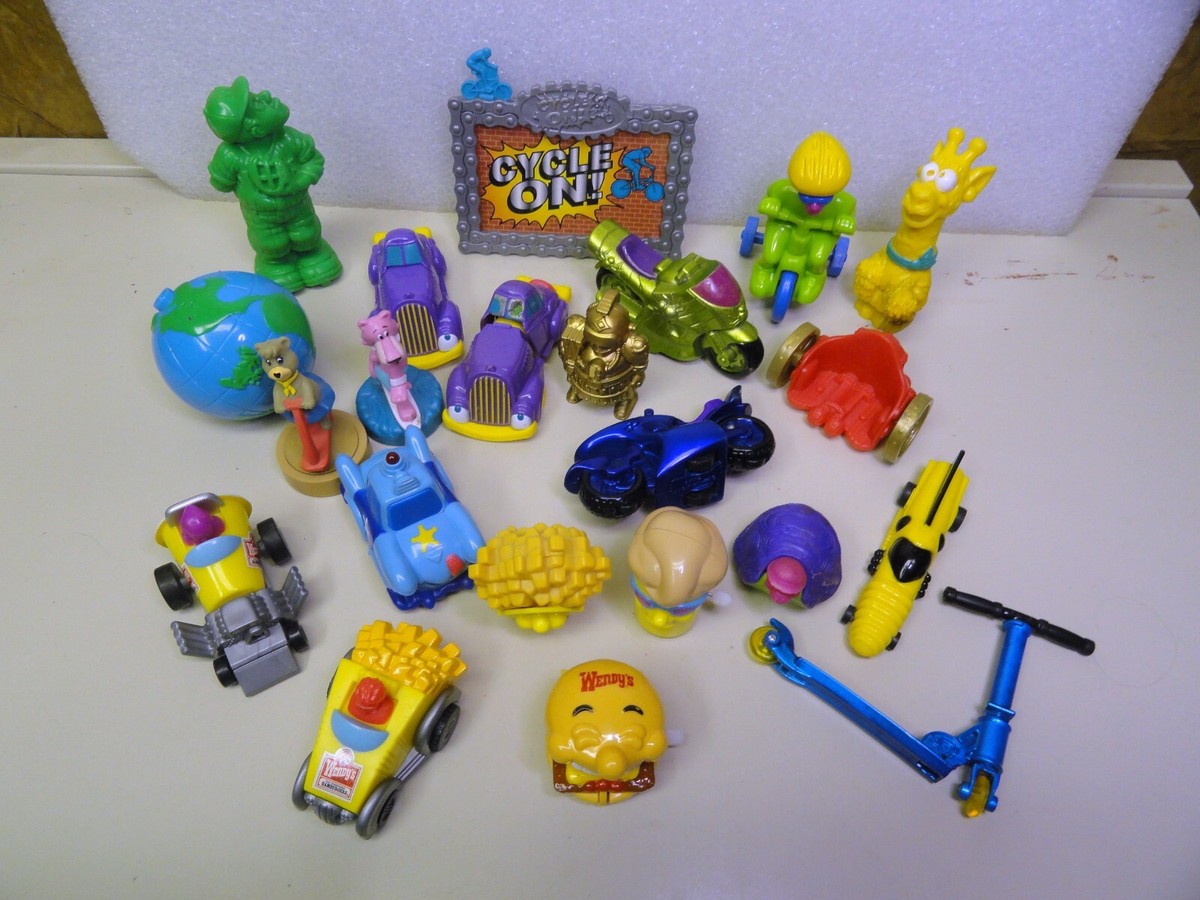 Lot of Vintage Wendy's Kids Meal Fast Food Toys | eBay