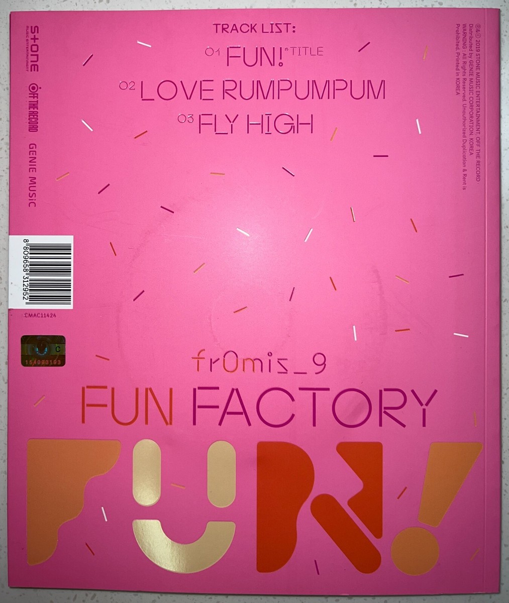 Fromis_9 [Fun Factory] All Member Autographed Signed Album Mint