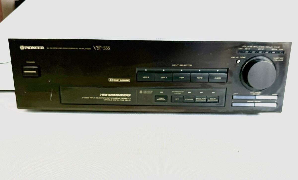 Vintage - Pioneer VSP-555 - Surround Processing Amplifier - Tested