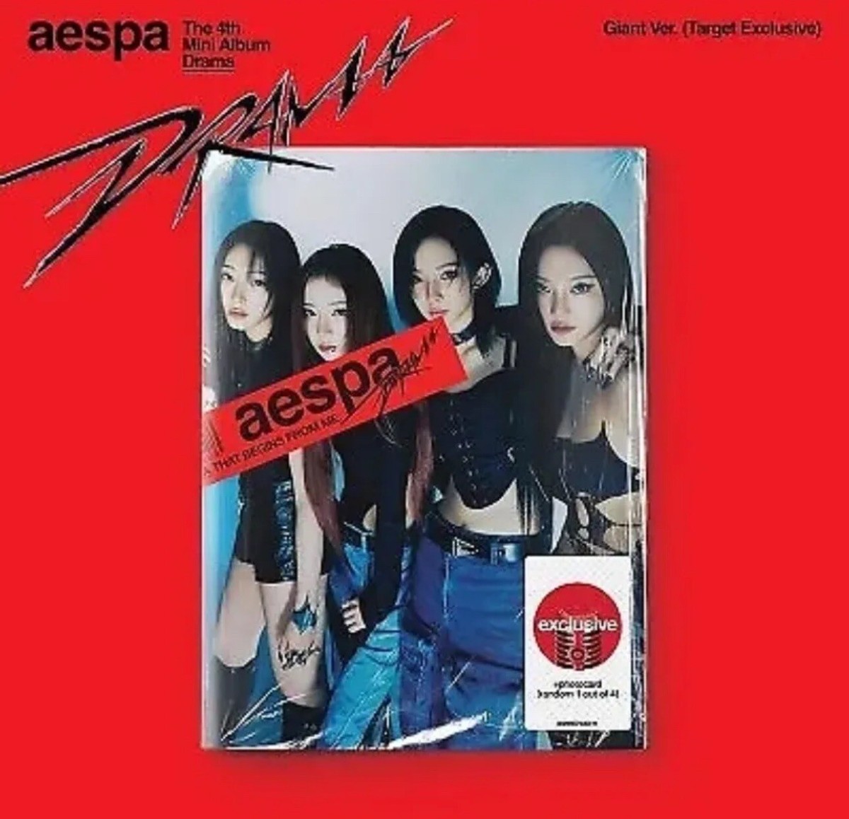 Aespa Drama CD Target Exclusive Edition with random Photo Card