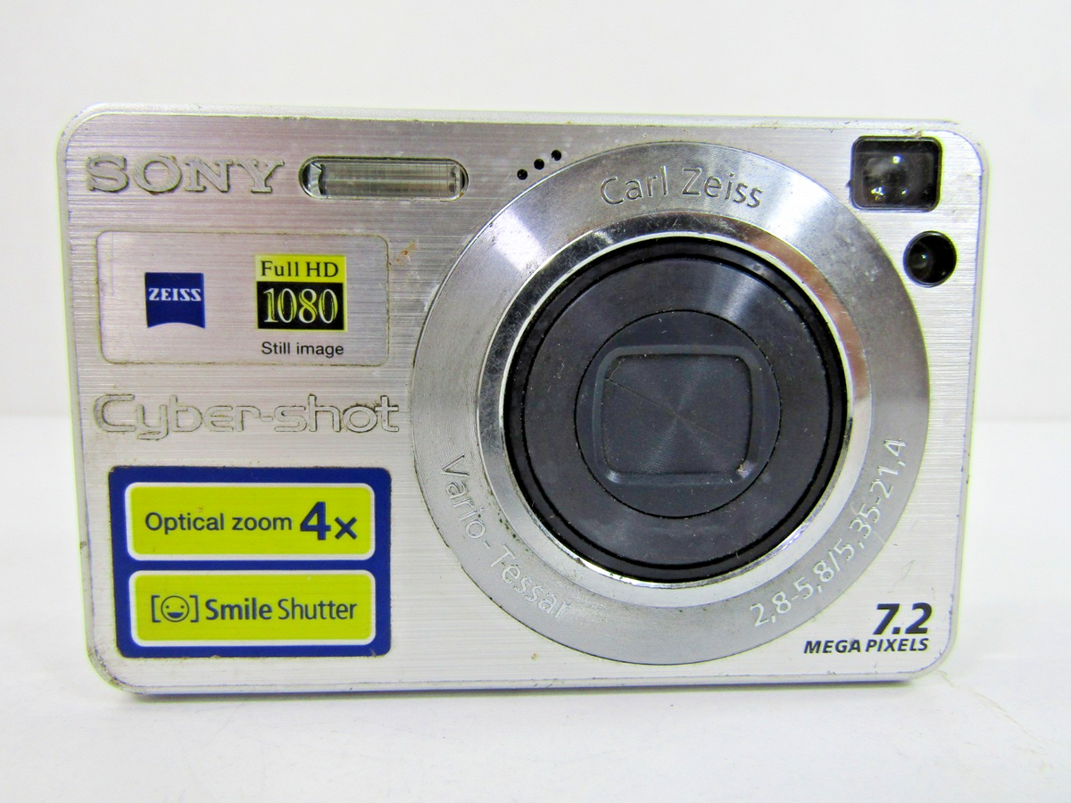 Sony Cyber-Shot DSC-W110 Digital Camera 7.0 MP Silver | eBay