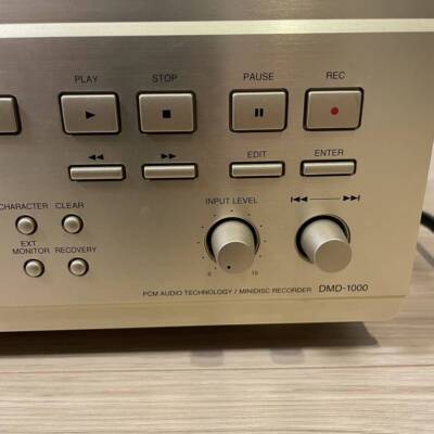 DENON DMD-1000 Mini Disk MD Recorder Player MD Deck Player w/ RC