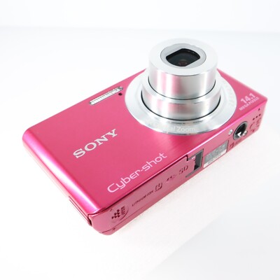 SONY Digital Camera DSC-W610 Pink Cyber Shot 4.0x Optical Zoom