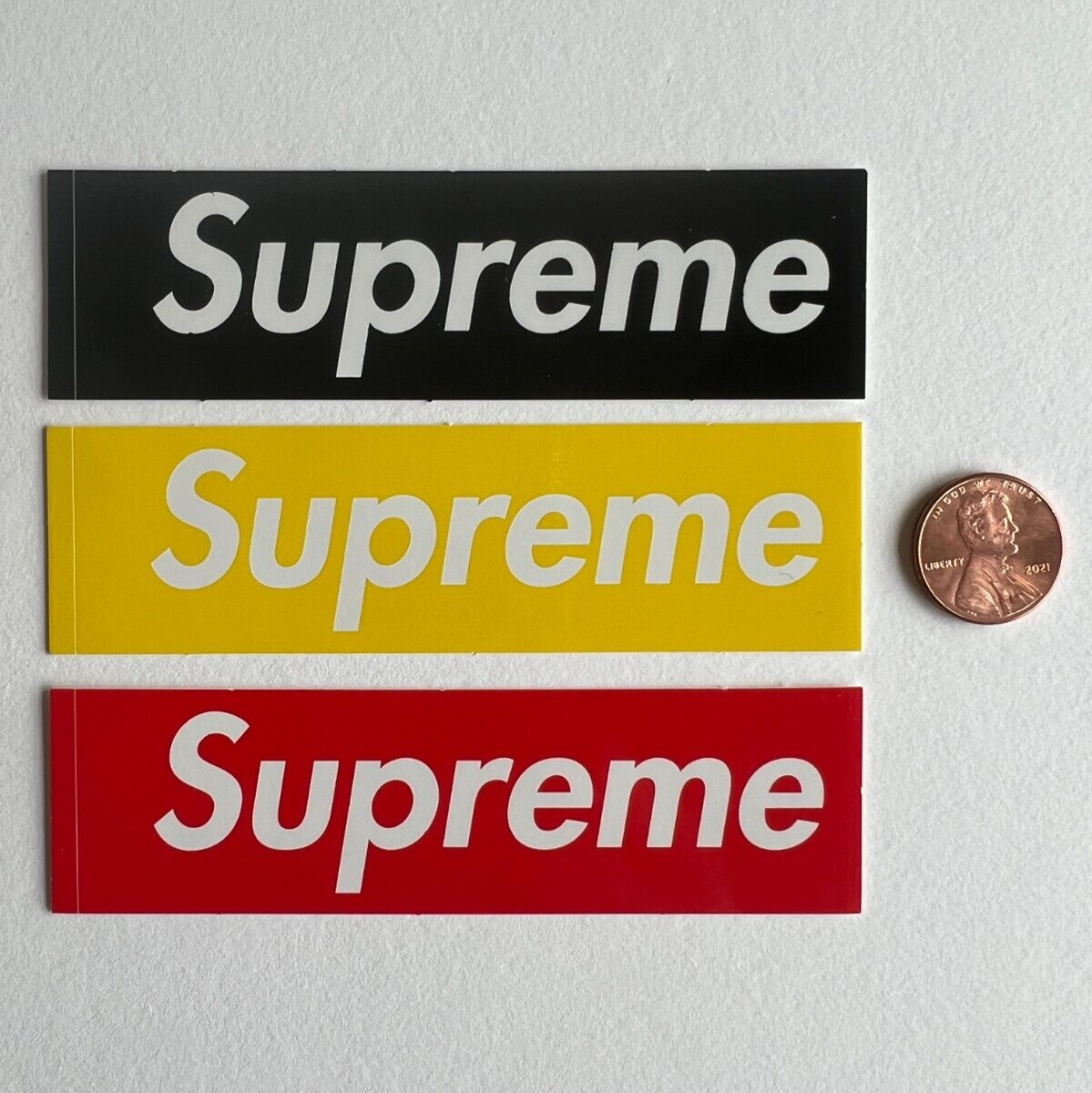 Supreme Mini Box Logo Sticker Set 100% Authentic FW23 Season | eBay