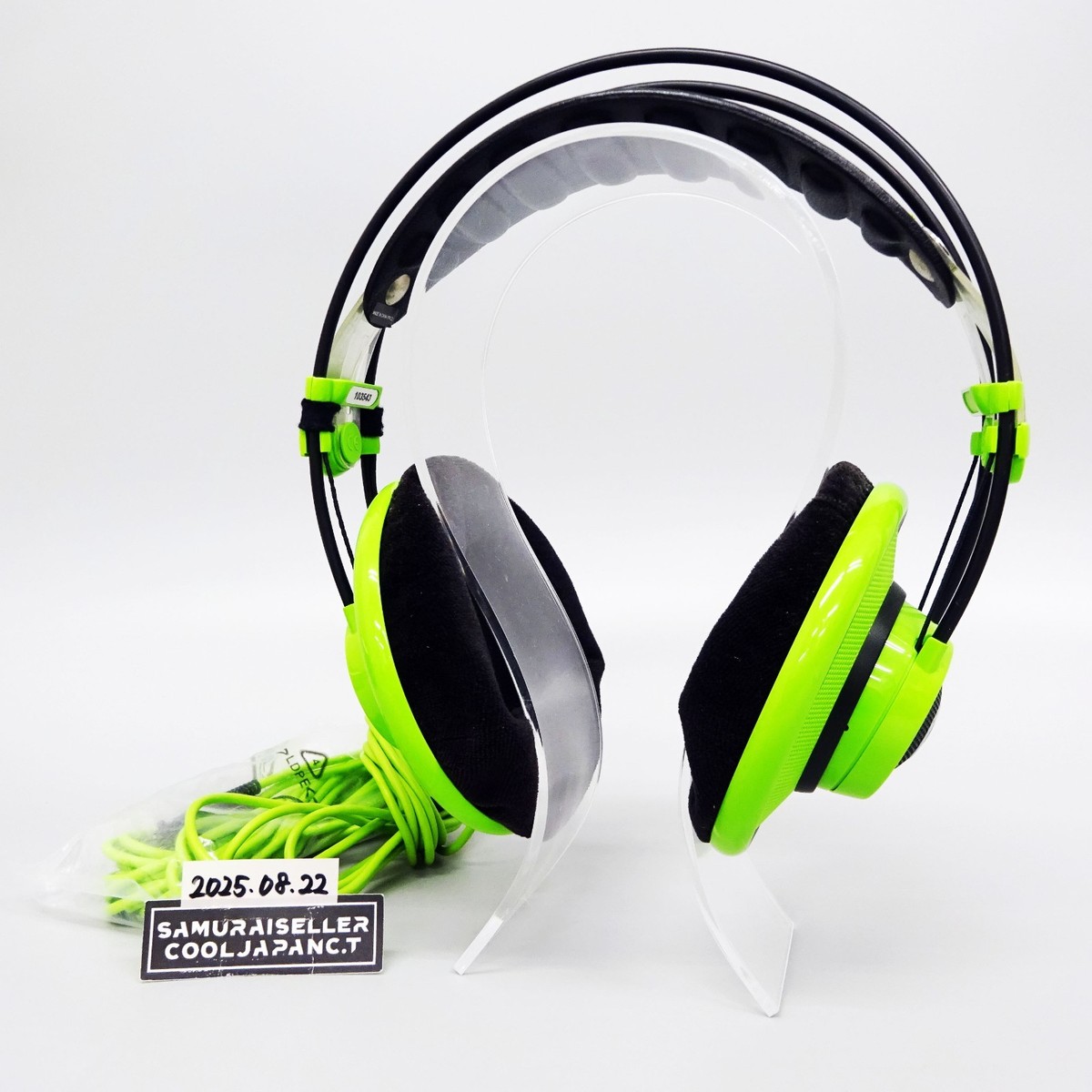 AKG Open Type Headphone Q701 Green For DJ Studio Monitor Japan