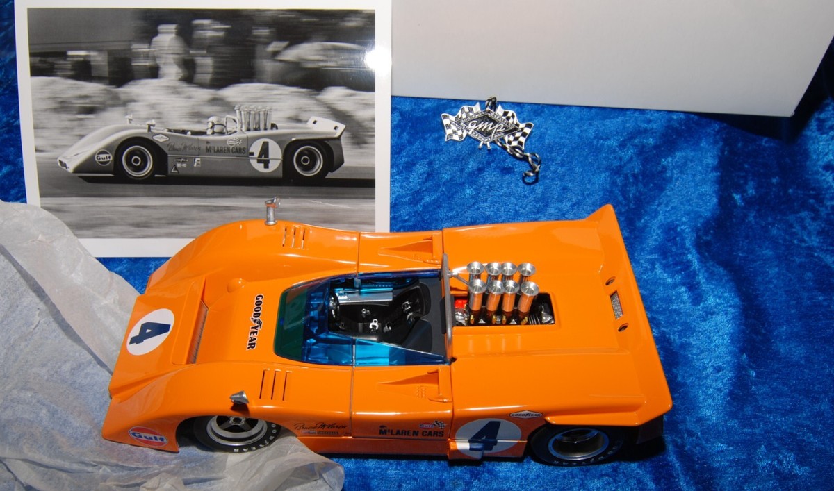 GMP 1/18 1968 Bruce McLaren Chevy V8 McLaren M8A #4 No. 12021 | eBay