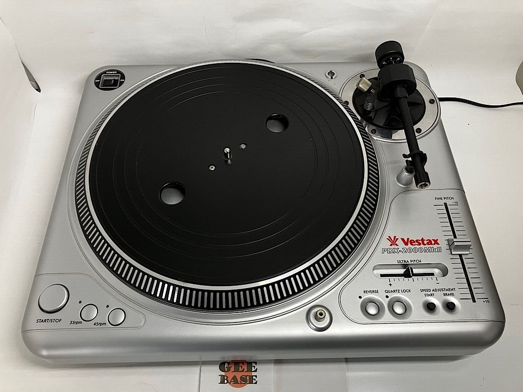 VESTAX PDX-2000 MK2 Direct Drive Turntable Professional Tested