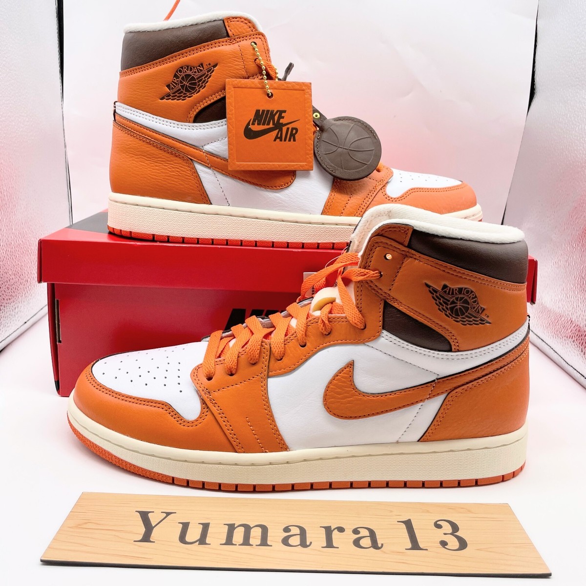 Nike Women's Jordan 1 Retro High OG Starfish Sail White DO9369-101