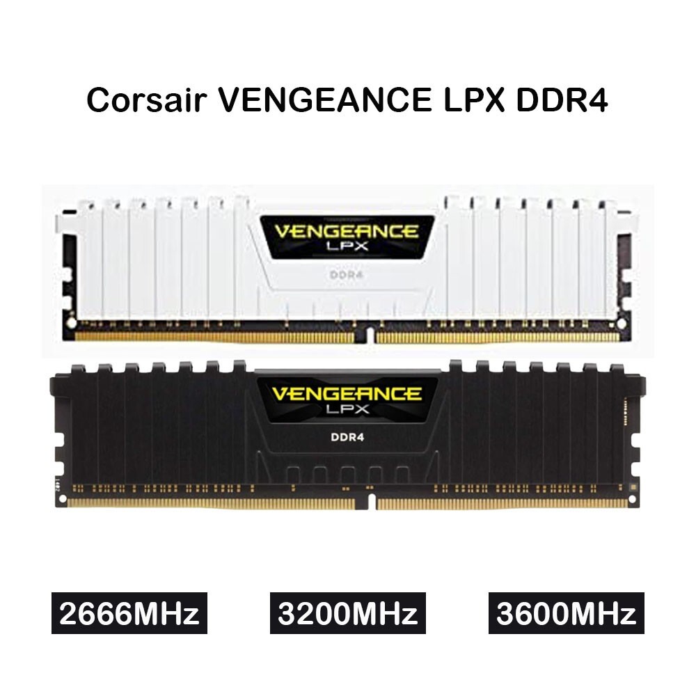 Corsair VENGEANCE LPX DDR4 RAM 8GB 16GB 32GB 3200MHz/3600MHz