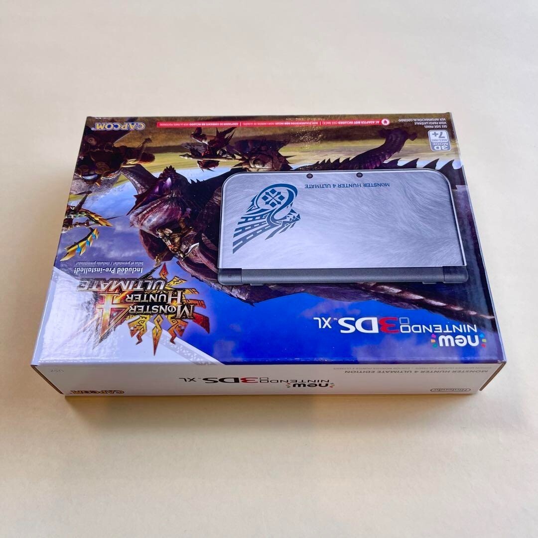 New Nintendo 3DS XL Monster Hunter 4 Ultimate Edition Console US