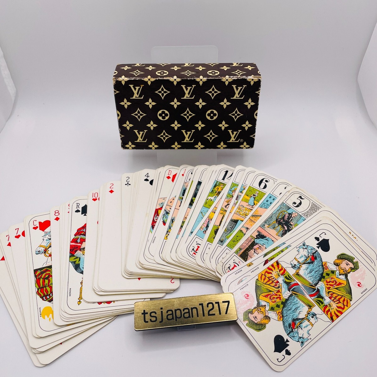 Louis Vuitton Vintage Tarot Card Trump Playing Cards Collection