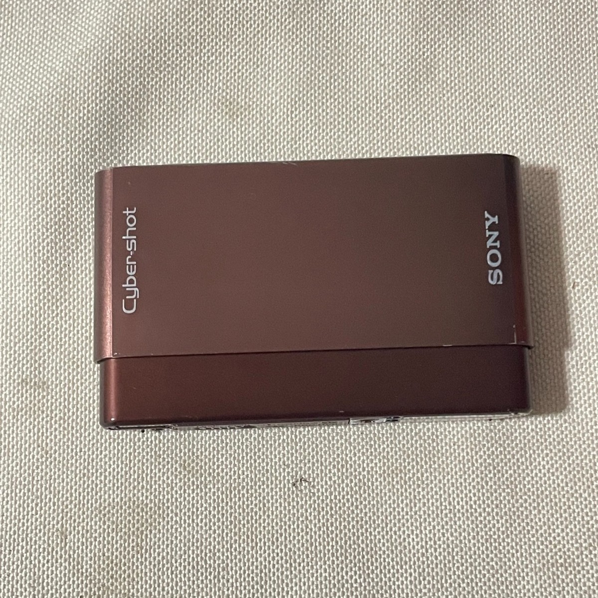 Sony Cybershot DSC-T77 10.1MP Brown Digital Camera 4x Zoom English