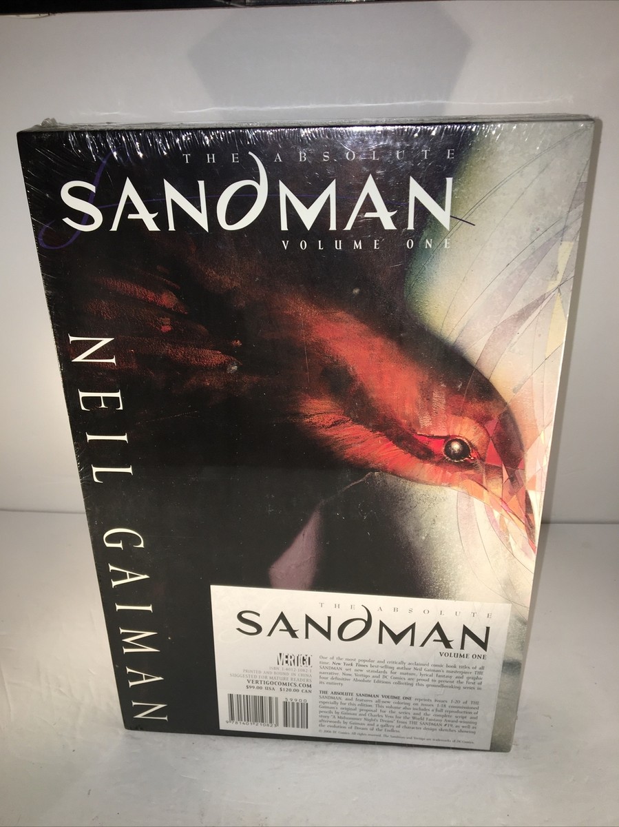The Absolute Sandman Vol 1 Neil Gaiman Hardcover & Slipcase FIRST