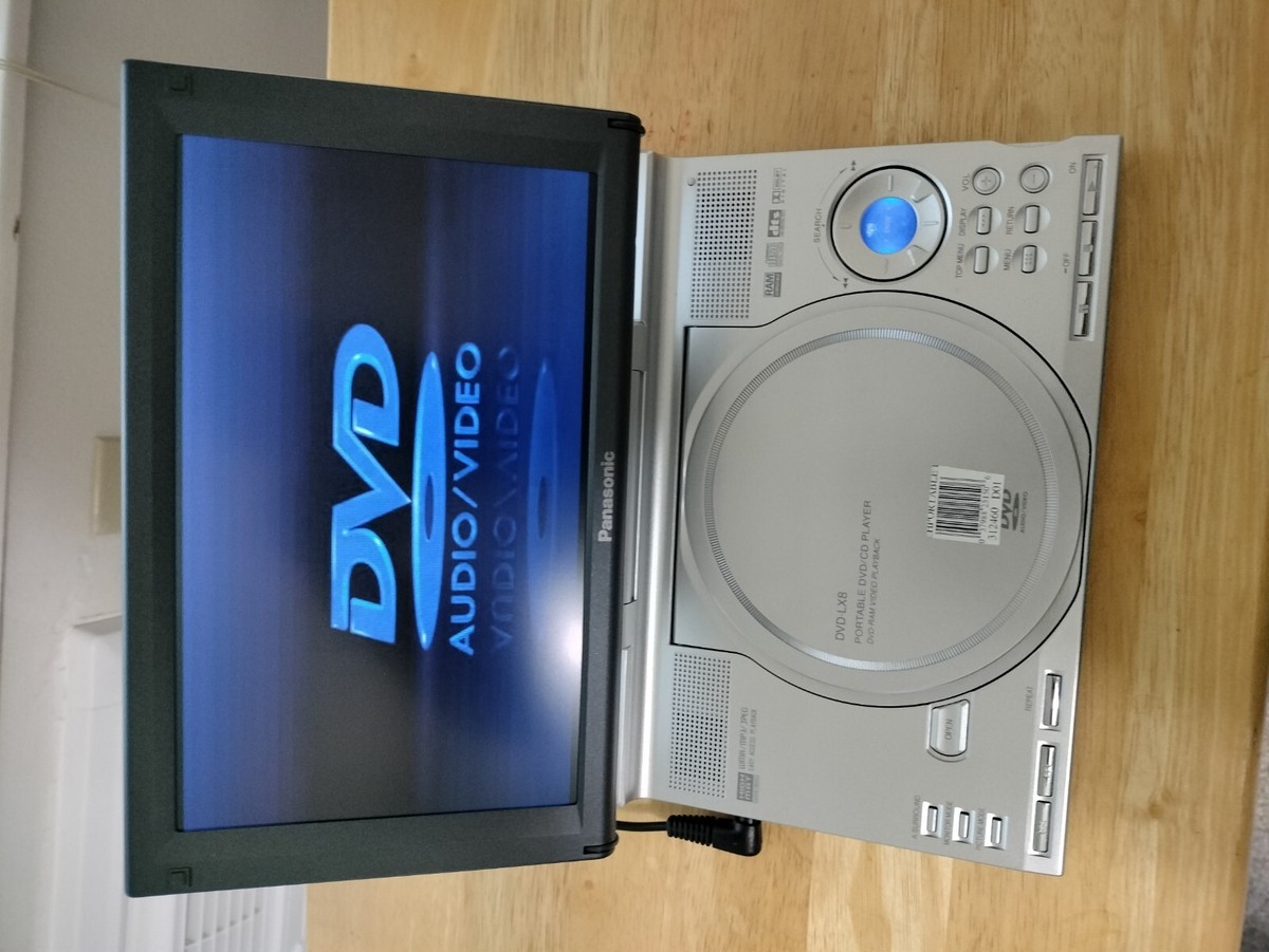 Panasonic DVD-LX8 Portable DVD Player (9