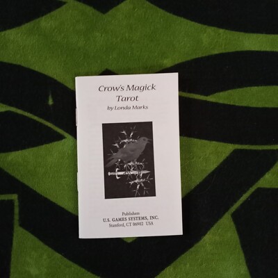 CROW'S MAGICK TAROT by Londa Marks US Games RARE CLASSIC OOP 1998