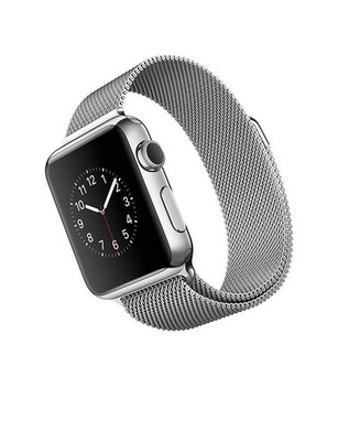 Apple Smart Watch A1553 38mm Stainless Steel - Milanese Loop Band