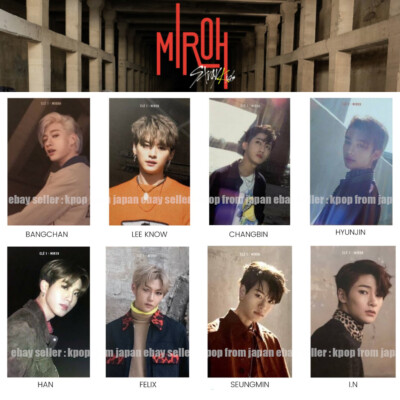Stray kids MIROH Limited Official Photocard Hyunjin Felix Lee Know