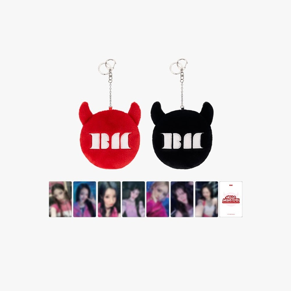 BABYMONSTER Hello Monsters HORN PLUSH POUCH KEYRING MD Official